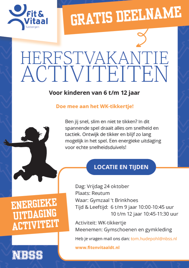 Herfstvakantie activiteit Reutum